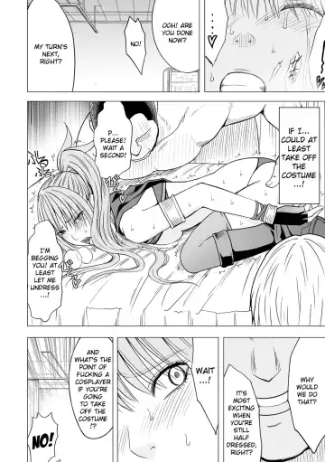 [Crimson] Cosplayer Kyousei Zecchou ~Kutsujoku no Yagai Satsueikai~ Ch. 4 Fhentai - Page 12