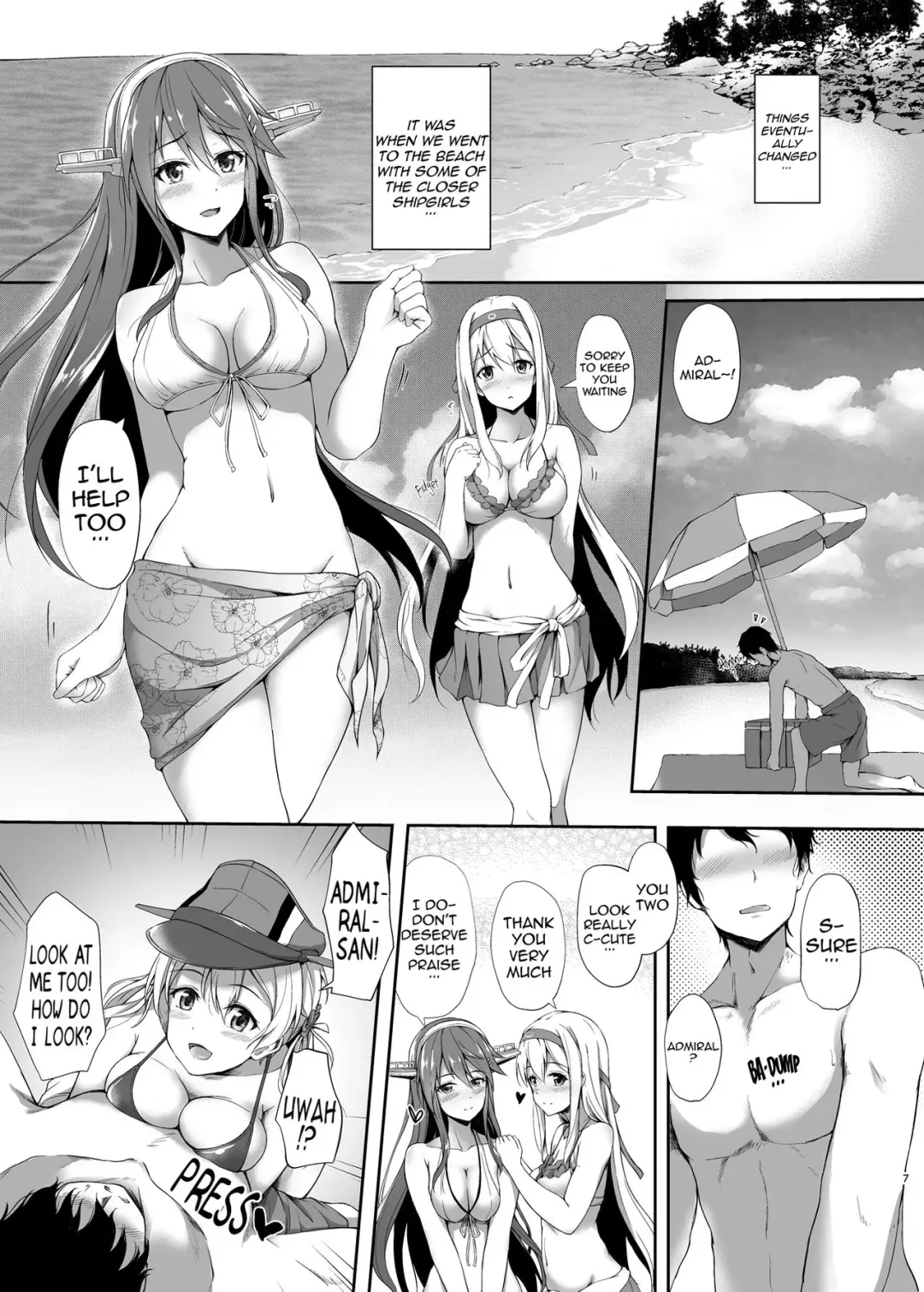[Awayume] Suzuya to Natsu LOVE VACATION | Summer Love Vacation With Suzuya (decensored) Fhentai - Page 7