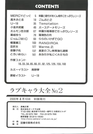 Love Chara Taizen No. 2 Fhentai - Page 178