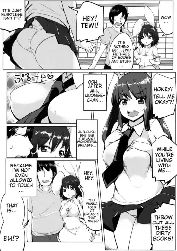 [Ippongui] Uwaki Shite Tewi-chan to Sex Shita Fhentai - Page 5