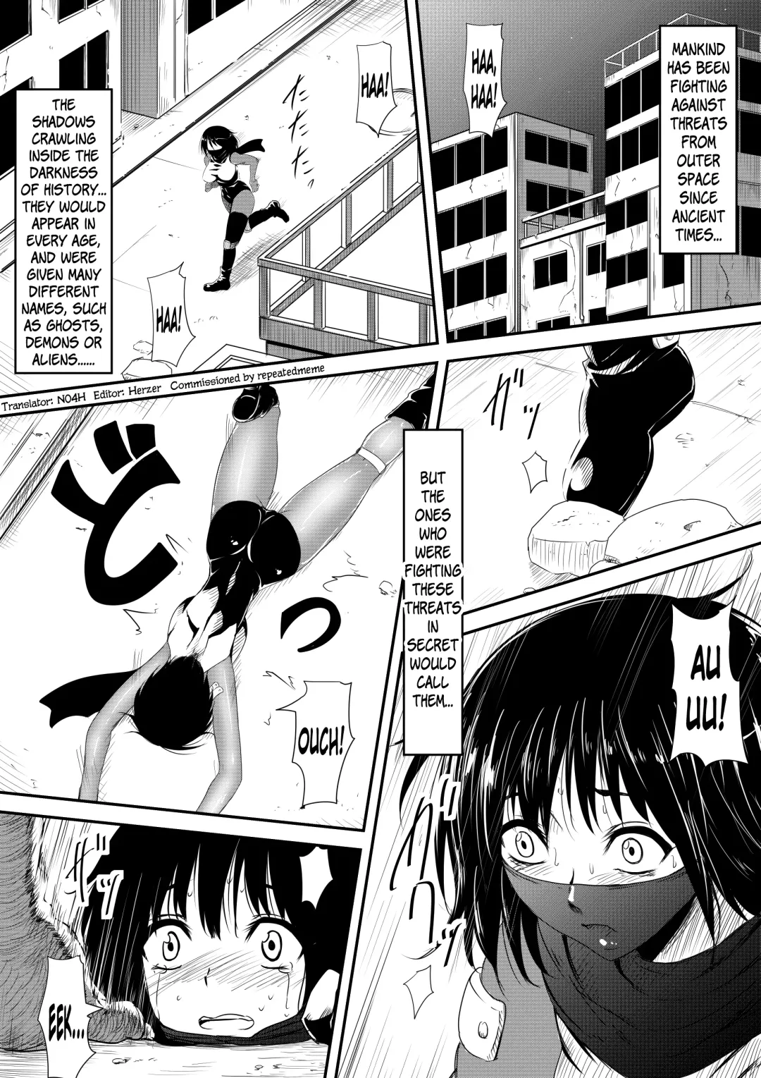 Jinrui Haiboku Monogatari ~Ryoujoku Soshite Kaijin-ka...~ Fhentai - Page 2