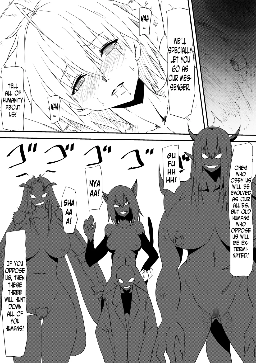 Jinrui Haiboku Monogatari ~Ryoujoku Soshite Kaijin-ka...~ Fhentai - Page 62