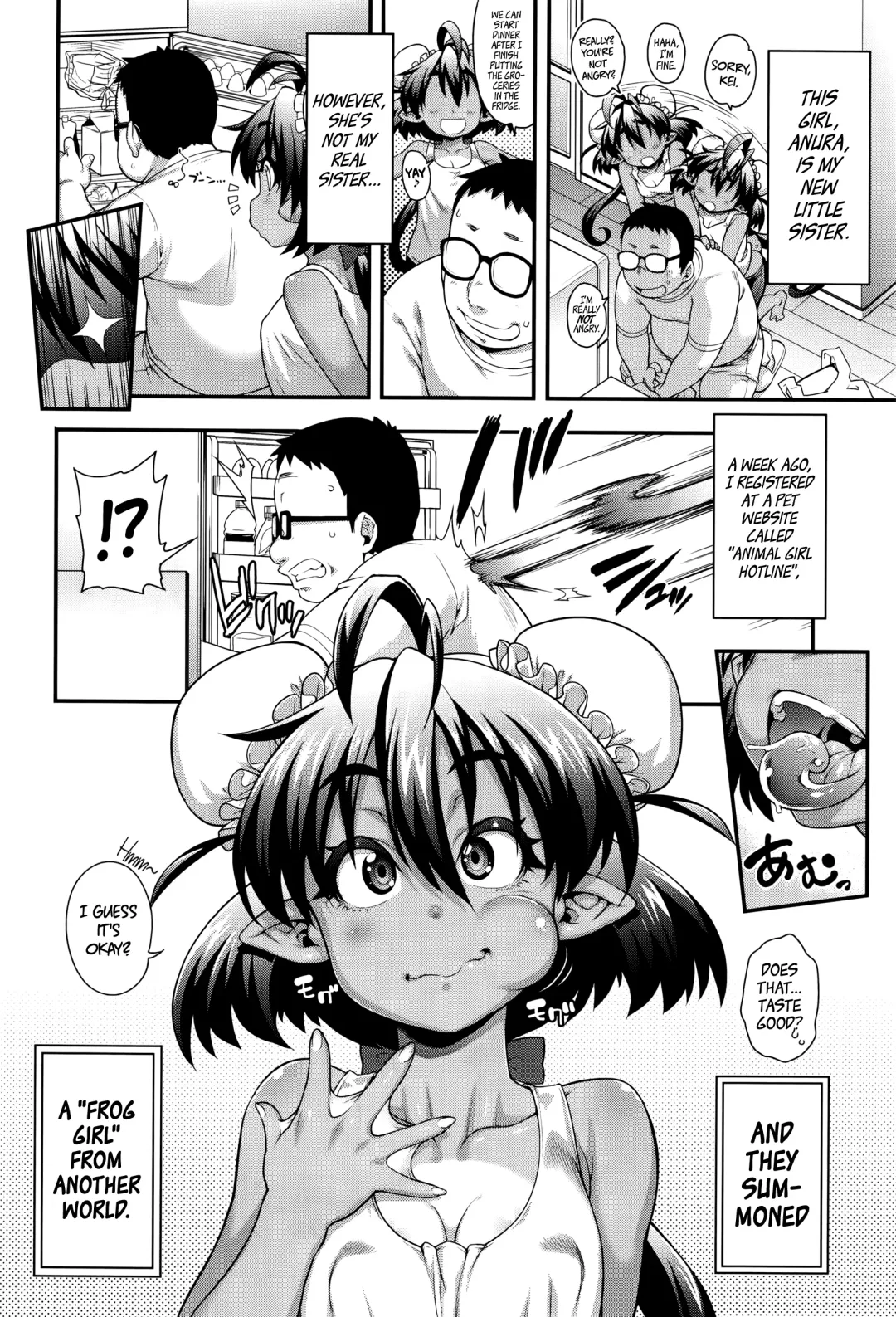 [Jun] Kemonokko Tsuushin ~Kaeruko Anura~ | Animal Girl Hotline ~Frog Girl Anura~ Fhentai - Page 2