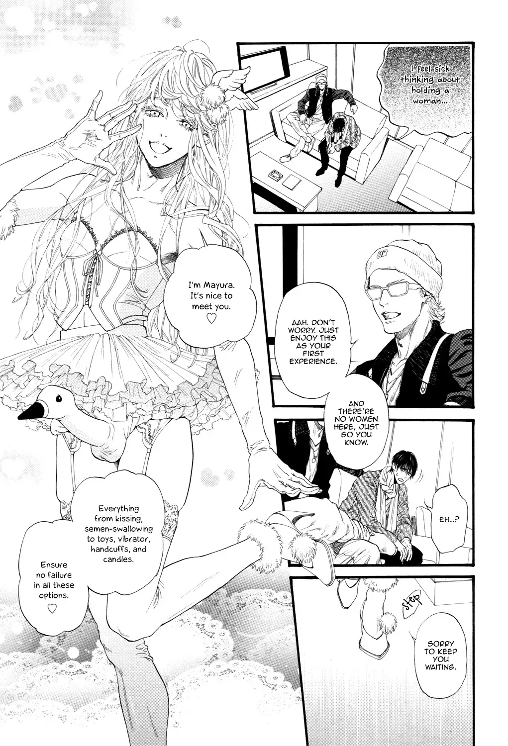 [Ike Reibun] Bi no Kyoujin ~ X Side ~ Ch. 1-4 (decensored) Fhentai - Page 96