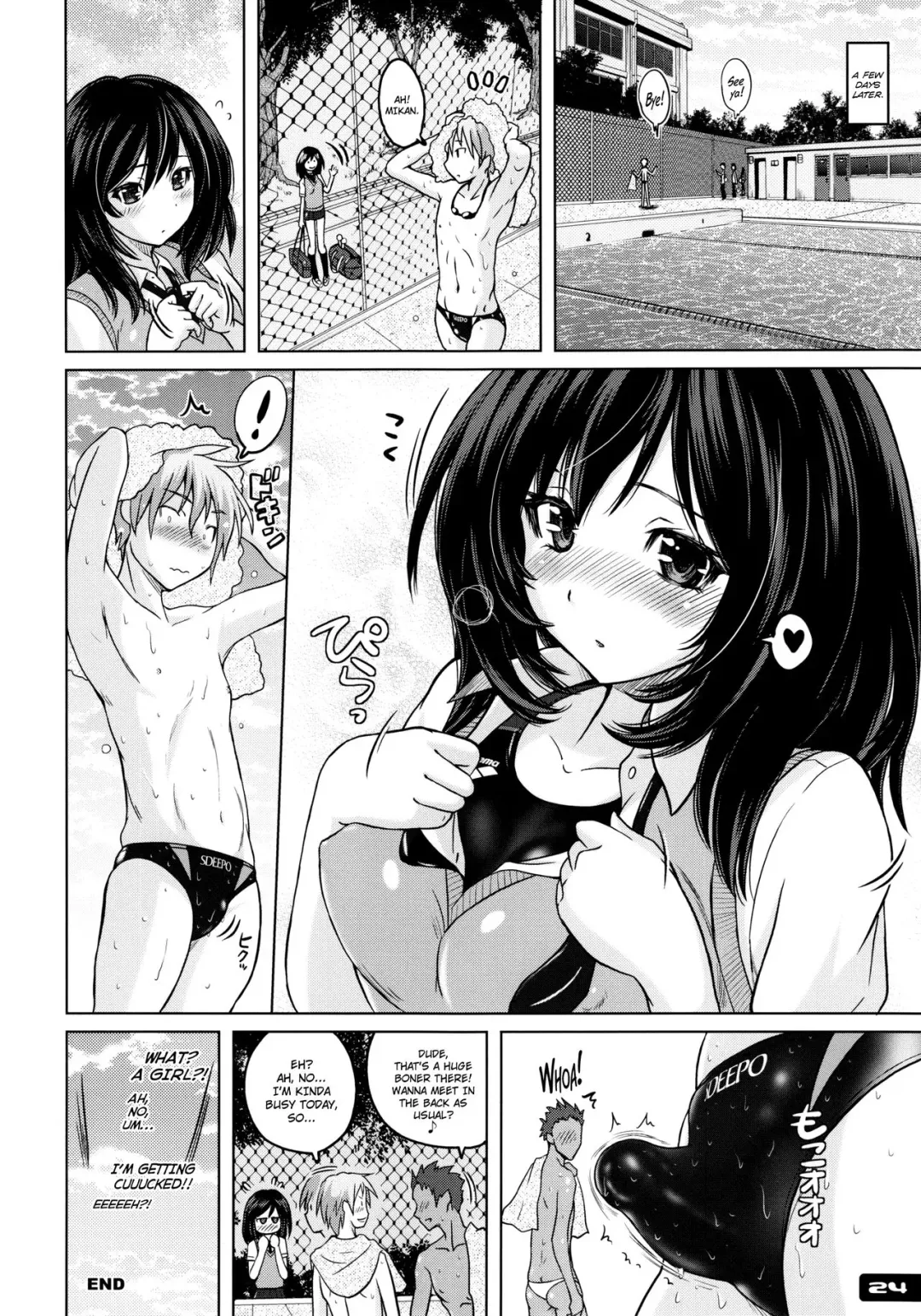 [Murasaki Nyaa] Kyouei Mizugi Attack! Fhentai - Page 23