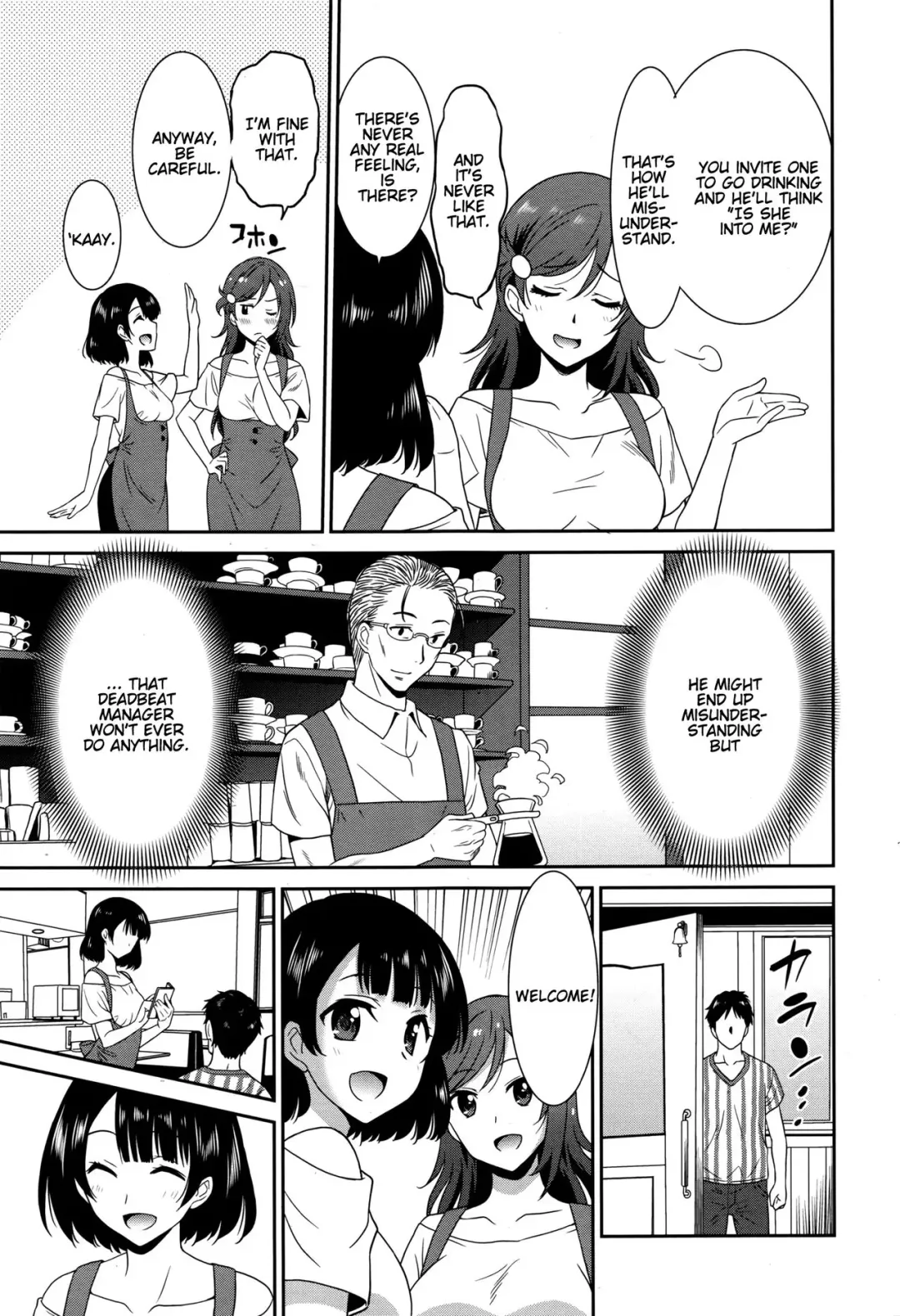 [Otono Natsu] Hataraku Onnanoko -Waitress Hen- | Working Girl -Waitress Chapter- Fhentai - Page 5