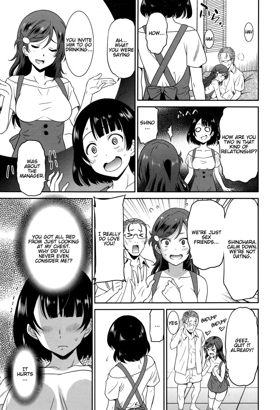[Otono Natsu] Hataraku Onnanoko -Waitress Hen- | Working Girl -Waitress Chapter- Fhentai - Page 9