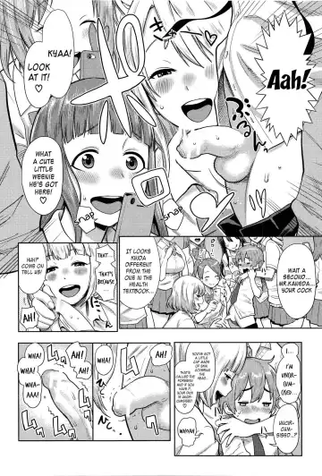 [Agata] Sannen Bitch-Gumi, Kodomo Sensei | Senior Year Sluts Get a New Kid Teacher Fhentai - Page 10