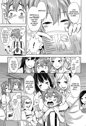 [Agata] Sannen Bitch-Gumi, Kodomo Sensei | Senior Year Sluts Get a New Kid Teacher Fhentai - Page 9