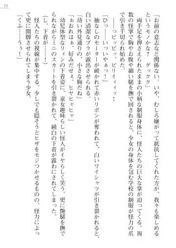 [Hinakuma - Ookuma Tanuki] Kaijin Hunter Riin Fhentai - Page 29