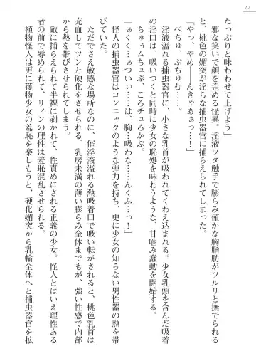 [Hinakuma - Ookuma Tanuki] Kaijin Hunter Riin Fhentai - Page 44