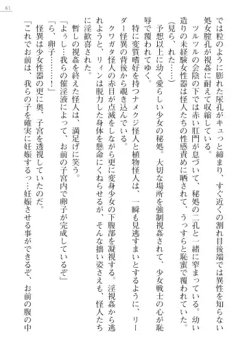 [Hinakuma - Ookuma Tanuki] Kaijin Hunter Riin Fhentai - Page 61