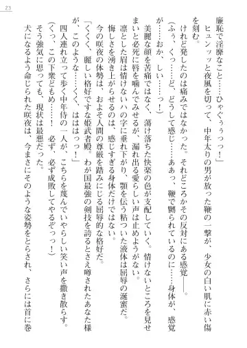 [Arai Yuu - Maruto] Samurai Slave Gaiden - Nikuetsu no Mesuinu Choukyou Fhentai - Page 23