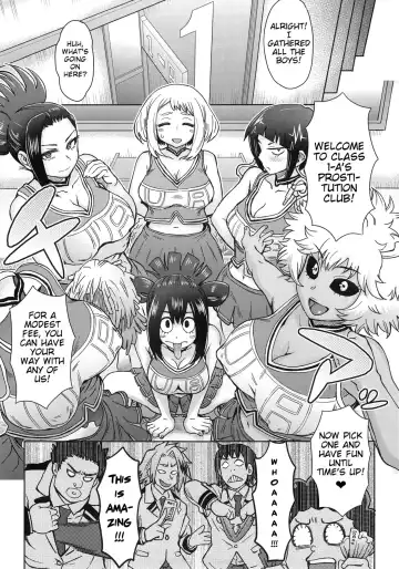 [Itou Eight] Uraraka Ura Fuuzoku | Uraraka's Behind-the-Scenes Prostitution Fhentai - Page 11