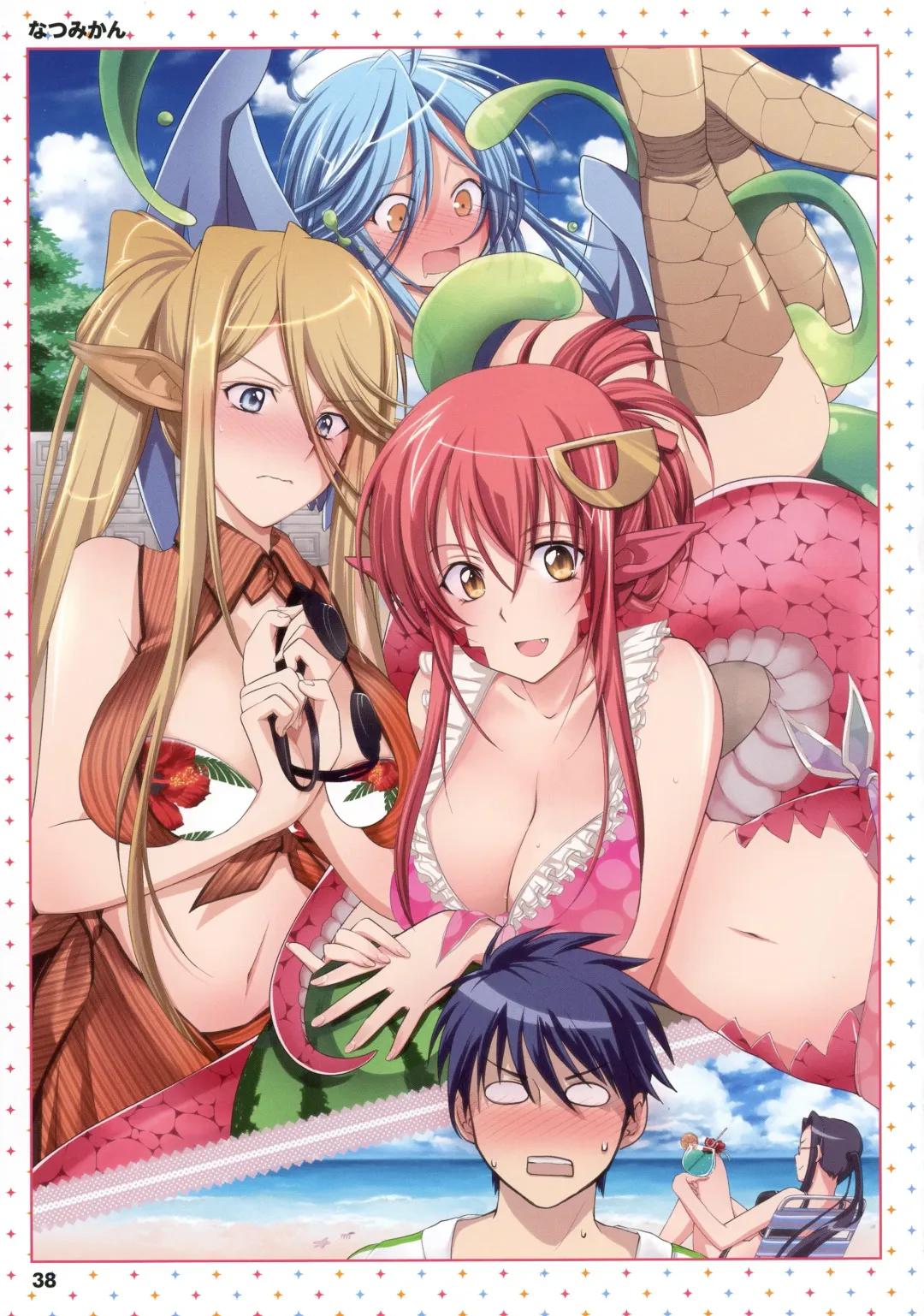 Monster Musume no Iru Nichijou -Everyday Life with Monster Girls- ANOTHER CREATOR VISUAL FAN BOOK Fhentai - Page 38