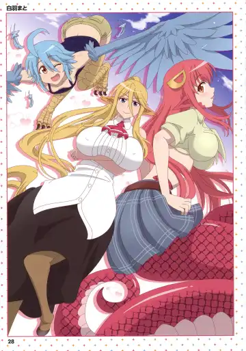 Monster Musume no Iru Nichijou -Everyday Life with Monster Girls- ANOTHER CREATOR VISUAL FAN BOOK Fhentai - Page 28
