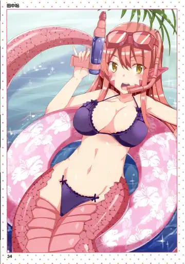 Monster Musume no Iru Nichijou -Everyday Life with Monster Girls- ANOTHER CREATOR VISUAL FAN BOOK Fhentai - Page 34