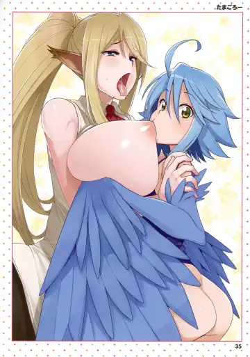 Monster Musume no Iru Nichijou -Everyday Life with Monster Girls- ANOTHER CREATOR VISUAL FAN BOOK Fhentai - Page 35