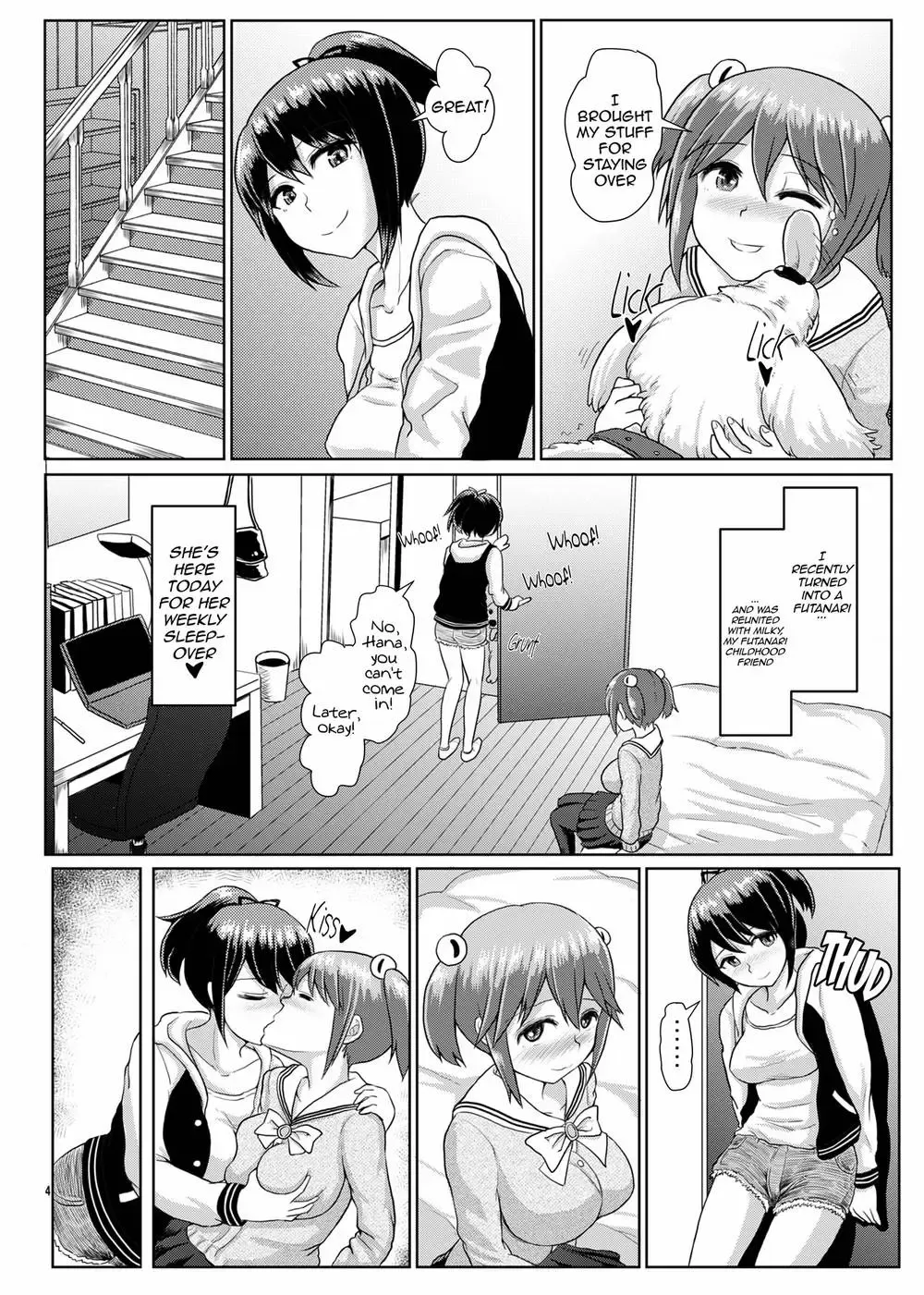 [Hakaba Yodomu] Issho ni Futanari Practice 2 | Joint Futanari Practice 2 (decensored) Fhentai - Page 3