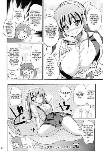 [Yakumi Benishouga] Pachimonogatari Part 2: Mayoi Loli Hari Body!! Fhentai - Page 22