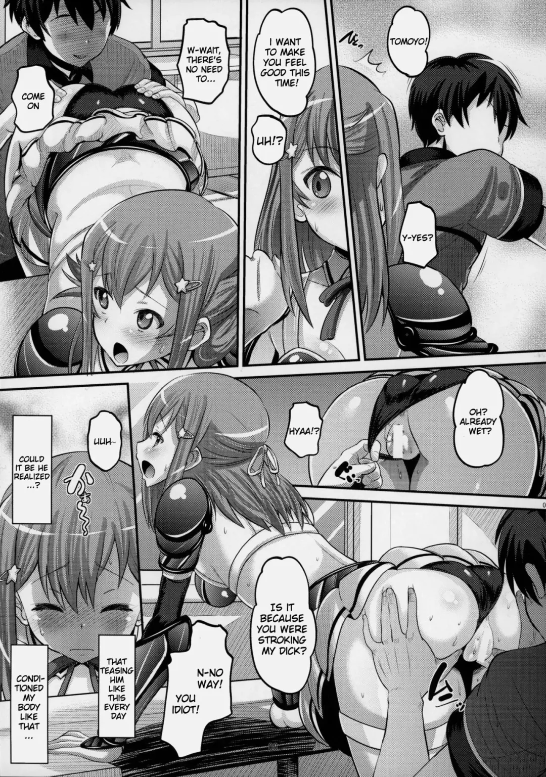 [Norakuro Nero] Bikini Armor na Tomoyo to Gonyogonyo shitai! Fhentai - Page 8