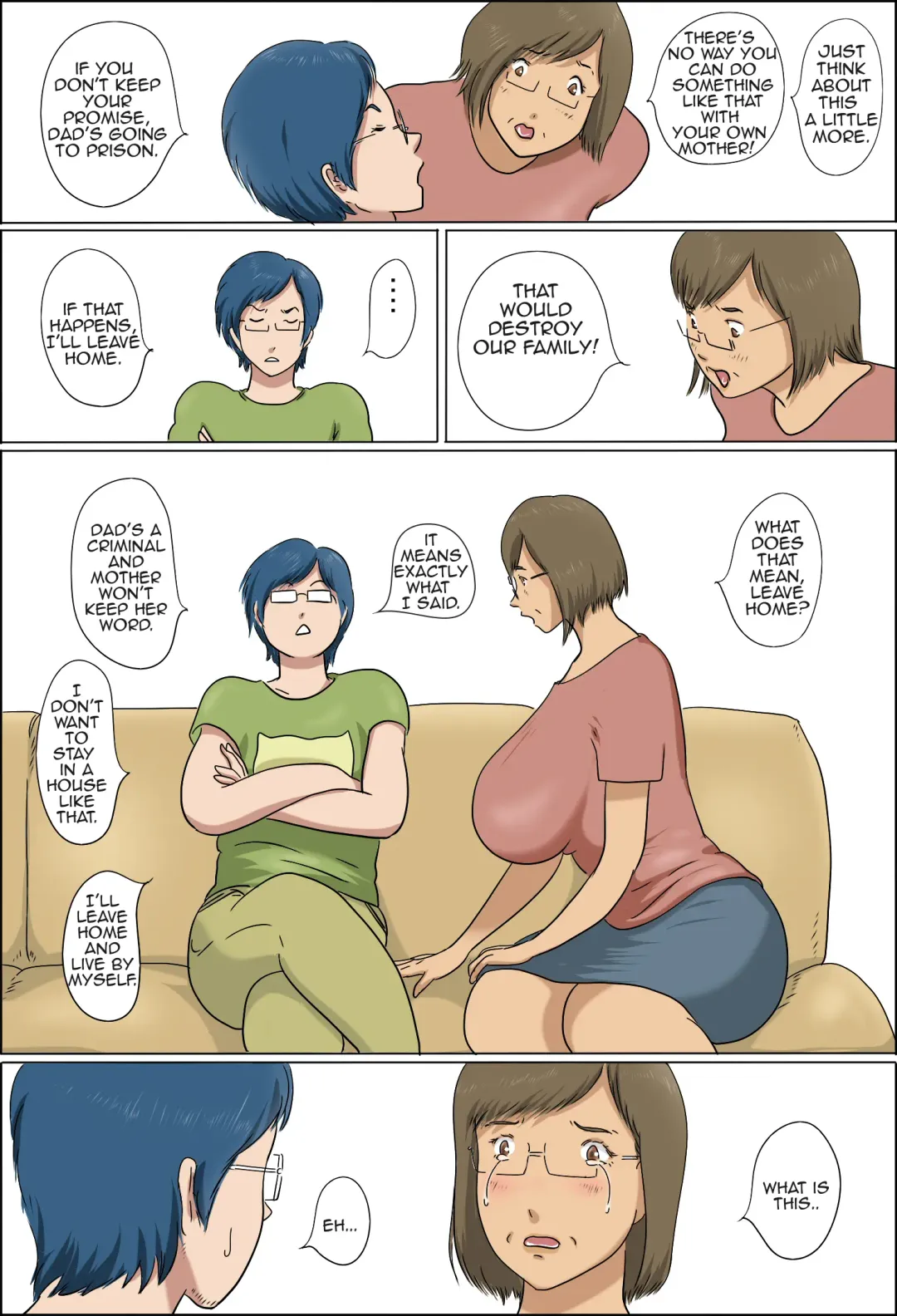 Haha to Musuko no Kazoku Seikatsu | Family Life of Mother and Son Fhentai - Page 11