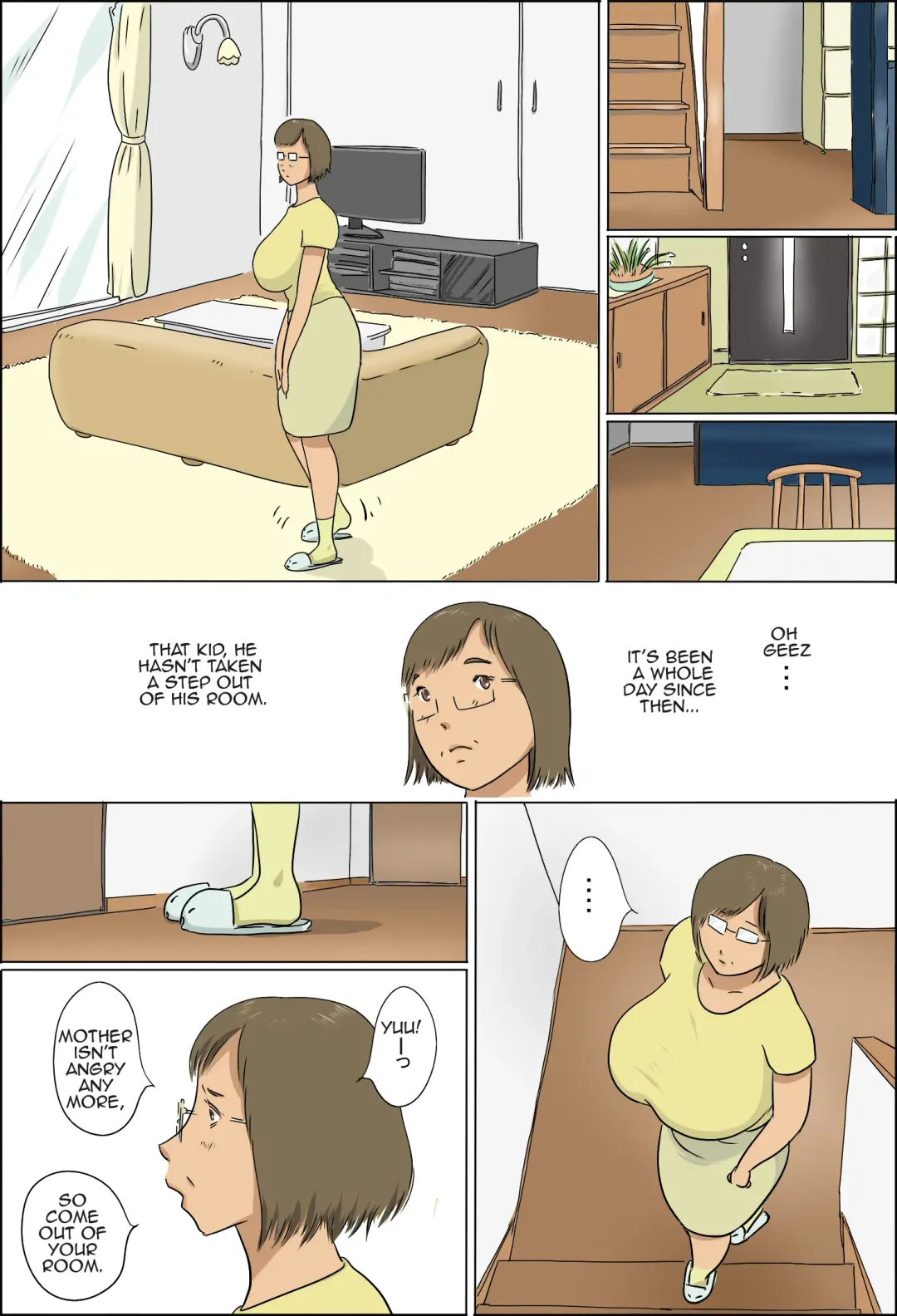 Haha to Musuko no Kazoku Seikatsu | Family Life of Mother and Son Fhentai - Page 17