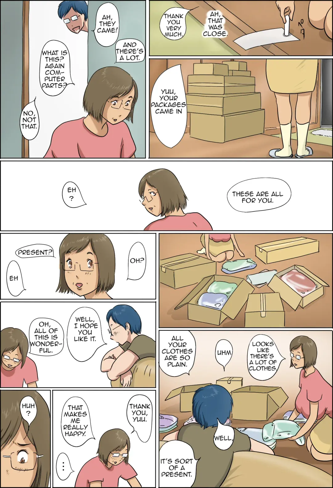 Haha to Musuko no Kazoku Seikatsu | Family Life of Mother and Son Fhentai - Page 37