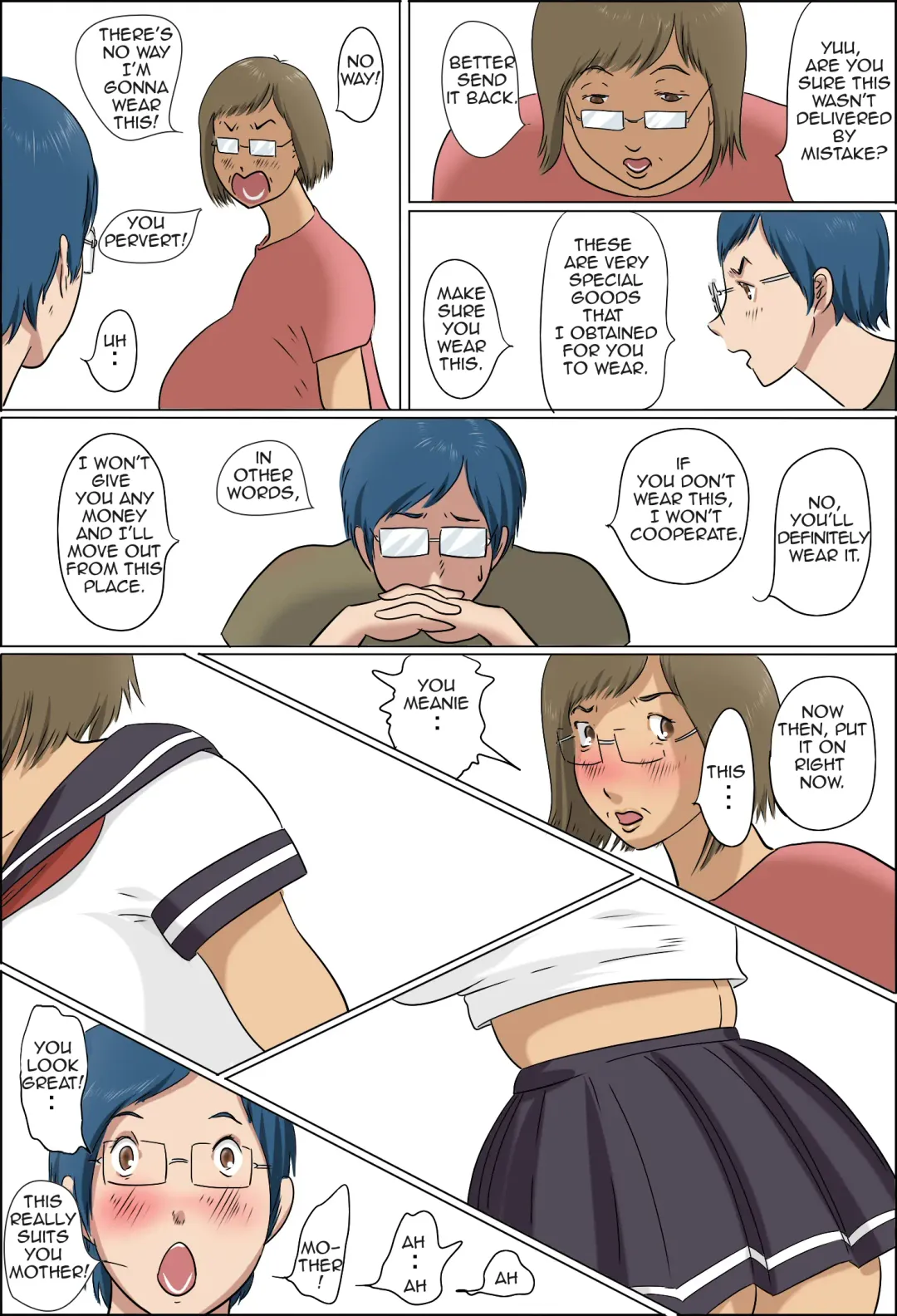 Haha to Musuko no Kazoku Seikatsu | Family Life of Mother and Son Fhentai - Page 38