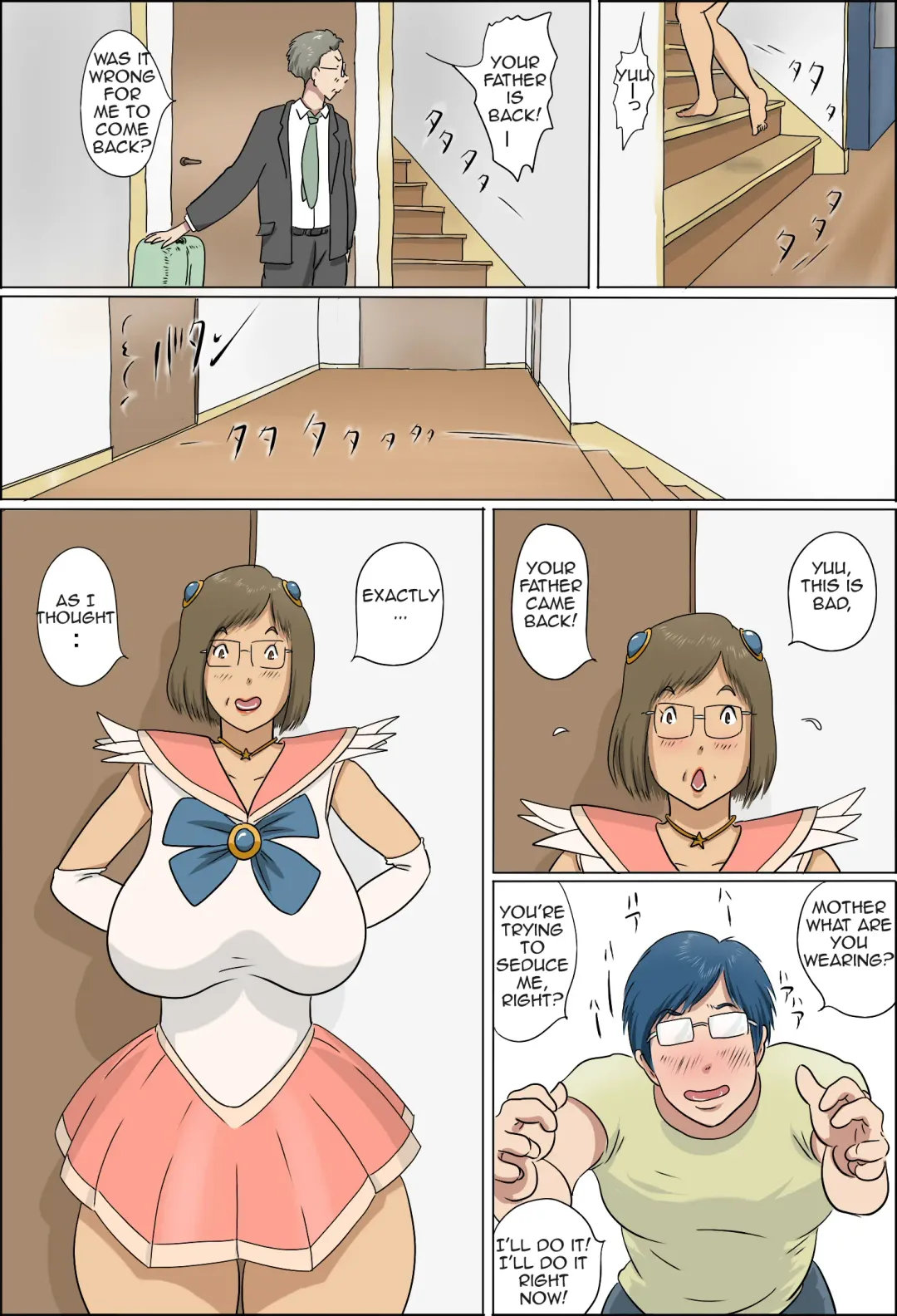 Haha to Musuko no Kazoku Seikatsu | Family Life of Mother and Son Fhentai - Page 68