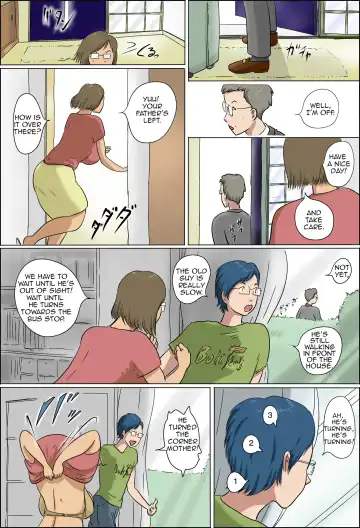 Haha to Musuko no Kazoku Seikatsu | Family Life of Mother and Son Fhentai - Page 75